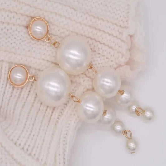 Fancy Girl Pearl Earrings